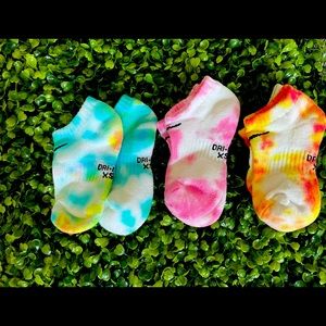 Infant Tye dye Nike socks